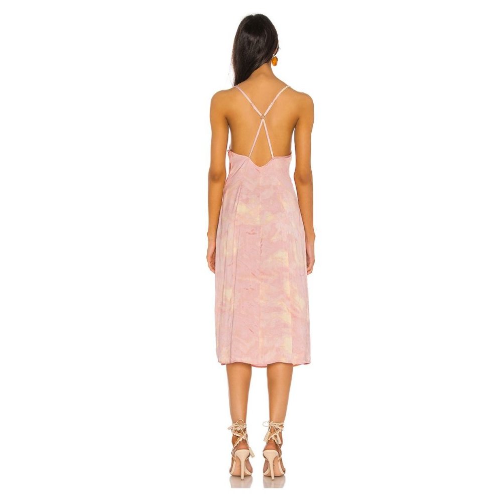 NWT FREE PEOPLE Chasing Shadows Slip Dress in Pink - Picture 4 of 5